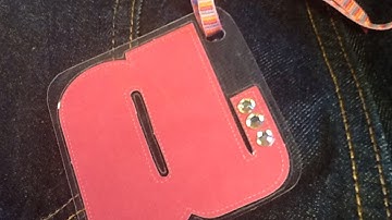 How To Create A Laminated Letter Nametag - DIY Crafts Tutorial - Guidecentral