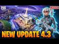 🔴 LIVE PUBG MOBILE 4.3 UPDATE 🔥 | Road to TOP 10 Conqueror Push