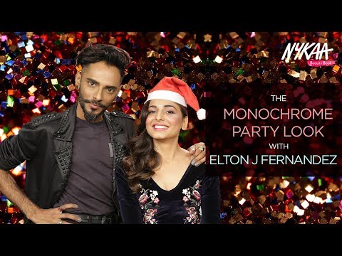 The Monochrome Party Makeup Look Ft. Elton J Fernandez | Nykaa