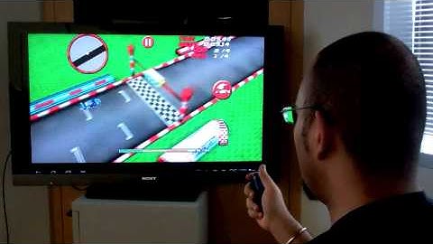 Zeemote JS1 Controller - Playing "RC Mini Racing"