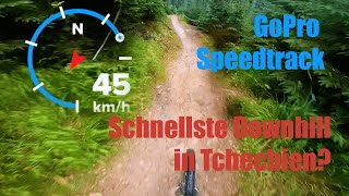 Schnellste Downhillline in Tchechien? Bikepark Klinovec | GoPro Speedanzeige