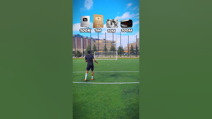 FOOTBALL WITH PLAY BUTTONS ▶️#football #100ksubscribers