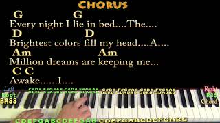 Miniatura de "Million Dreams (The Greatest Showman) Piano Cover Lesson with Chords/Lyrics"