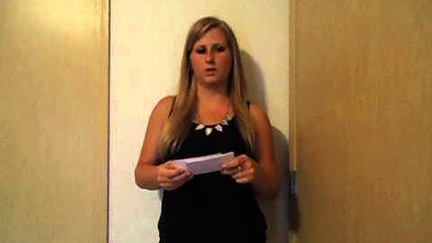 Comm 110 Self Introduction Speech