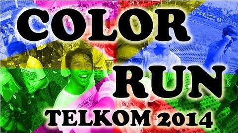 COLOR RUN ( Olimpiade Day) Telkom 2014 Bandung