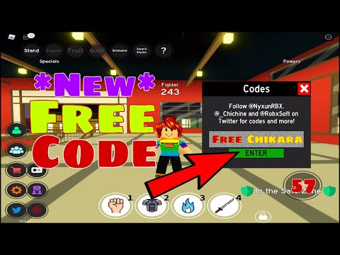 New All Working Free Codes Afs Anime Fighting Simulator Gives Free Chikara Roblox Youtube - @nyxunrbx codes