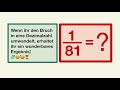 Findest Du Die Lösung Ohne Taschenrechner Umwandlung Eines Bruches In Eine Periodische Dezimalzahl