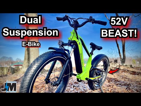 Fat Tire Electric Bike With Full Suspension! ~ Magicycle Deer Ebike Review!