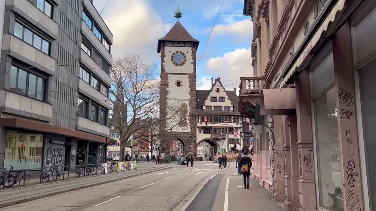 drive through freiburg, Germany🇩🇪 #germany #freiburg #deutschland #германия #фрейбург