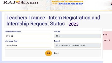 BED /BSTC internship 2023 Online process deled internship BSTC प्रथम व द्वितीय वर्ष इंटर्नशिप