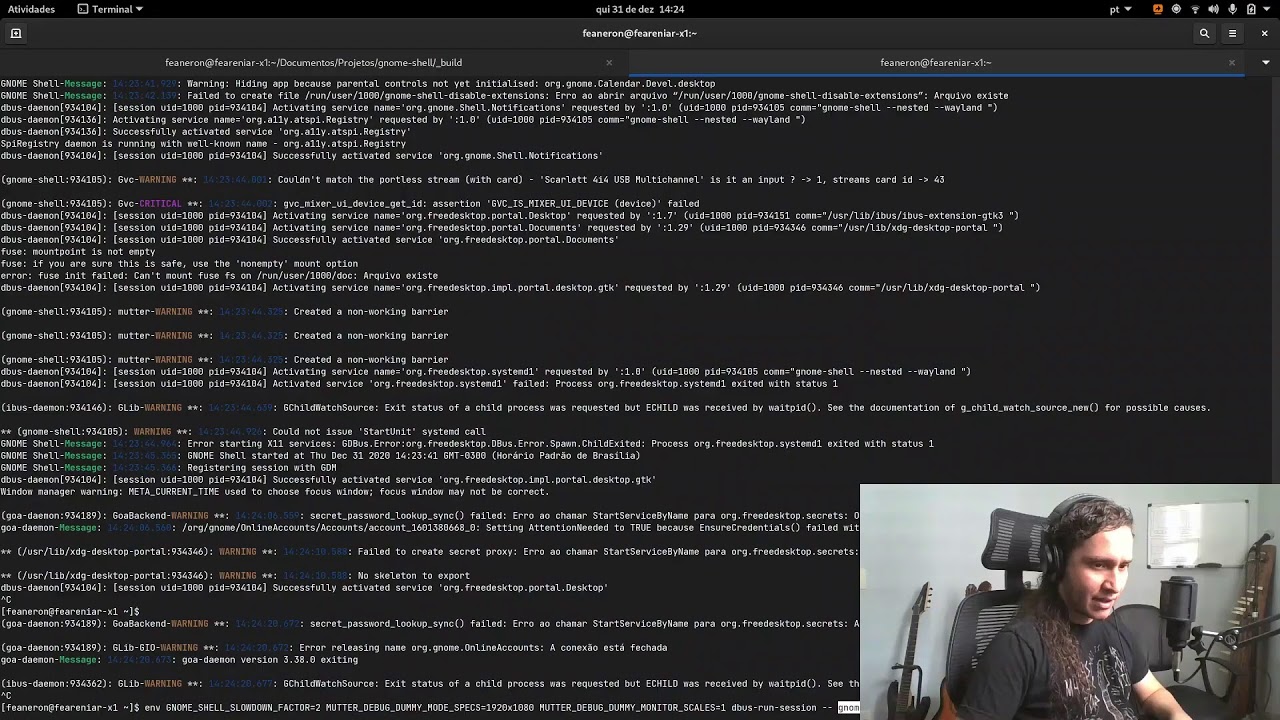 Gnome Live Coding Gnome 40 En Youtube