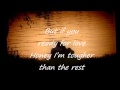 Travis Tritt - Tougher Than the rest  lyrics  ✿ڿڰۣڿڰۣ—