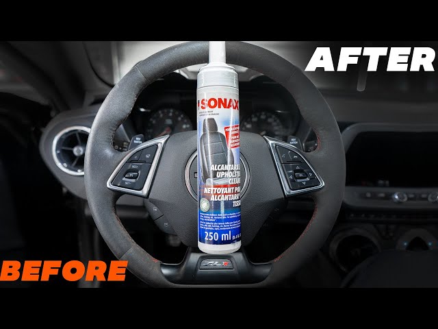 How to Clean Alcantara - Sonax Alcantara & Upholstery Cleaner