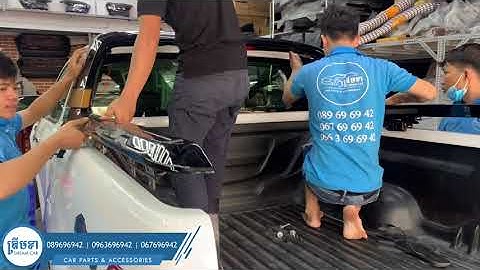 Ford Ranger XLT install Sport Bar 2022 by Dream Car