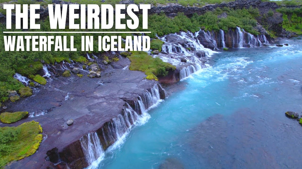 The Weirdest Waterfall in Iceland - Hraunfossar From a River Under a Lava Field — Hraunfossar — video poster