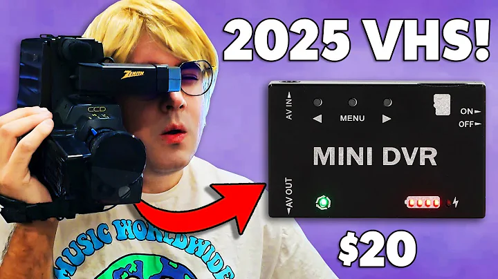 Sick of VHS TAPE? This Tiny $20 Device Delivers Absurd Quality!