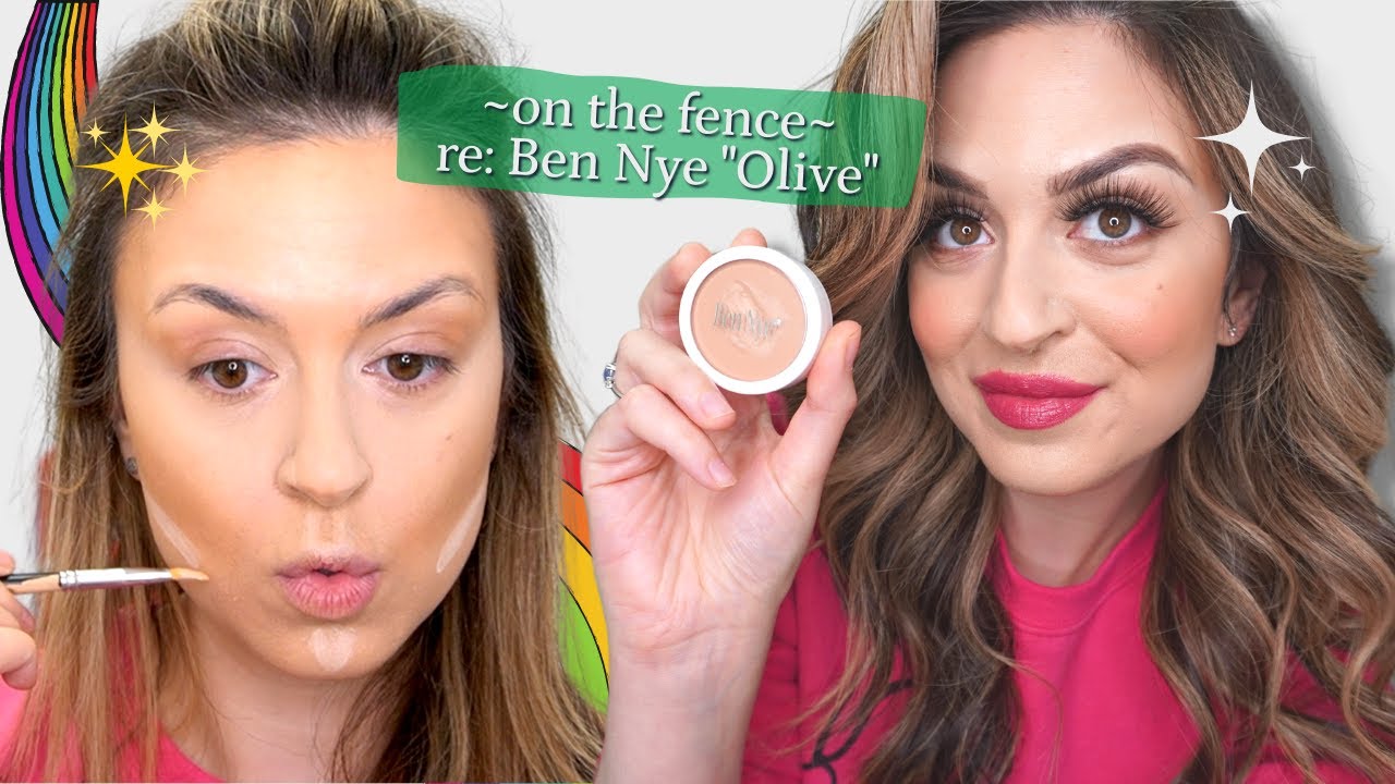 Olive Ben Nye Creme Foundations: Review, Swatch & Demo! 