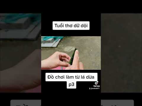 Video Tuổi thơ dữ dội - những món đồ chơi làm từ lá dừa p3 -... - youtube