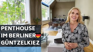 Home Staging einer PenthouseWohnung im Berliner Güntzelkiez  Wilmersdorf  Dachgeschoss Verkauf