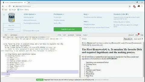 Front-end Fundamentals Homework#1 under pirple.com