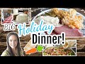 He didnt notice cooking a big family holiday dinner  new 9x13 side dishes