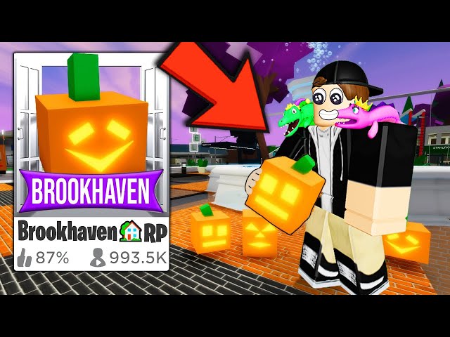 Nuke and halloween update!] Flooding Brookhaven - Roblox