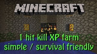 Minecraft | BEST And SIMPLE Skeleton And Zombie Spawner XP Farm! (PS4, Xbox One, Xbox 360, Switch)