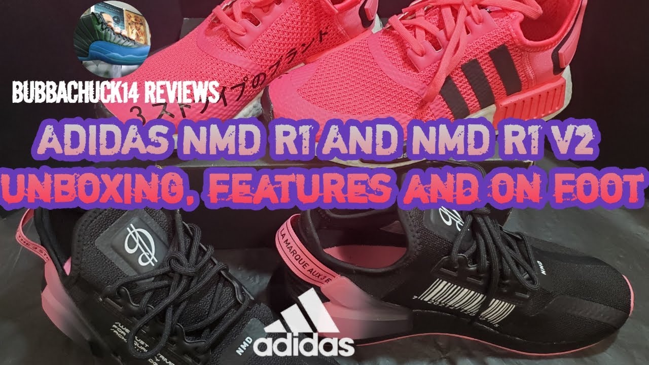 NMD R1 V2   FY NEWLY LANDING & UNBOXING KICK 👍👍   YouTube