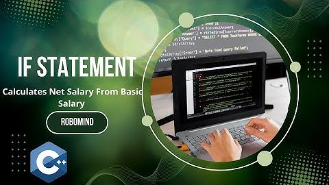 Calculate Net Salary From Basic Salary in C++ Programming|C++ Programming|Program#15 from chap#5 