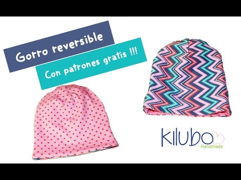 Gorro con patrones GRATIS varias tallas ! YouTube