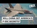US Races To Find Crashed F-35C Wreckage Amid Fears That China May Steal Crucial Fighter Technology
