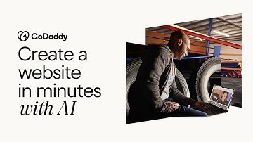 A Website in Minutes with GoDaddy: AI-Powered Websites + Marketing