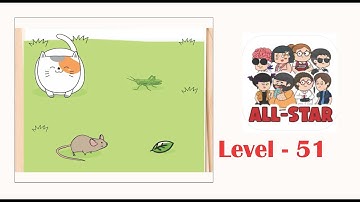 Brain test all star level 51 Feed them all.