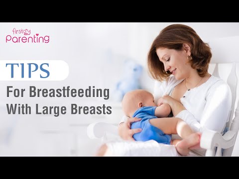 Tips for Breastfeeding with Larger Breasts