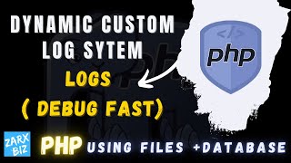 Dynamic logs using php and mysql database and log files 2022 [ Beginners Guide ]