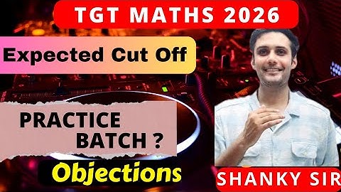 DSSSB TGT Maths 2026 & Expected Cut off 2025 #tgtmaths #tgt #pgt #pgtmaths #dsssbtgtmaths #dsssb