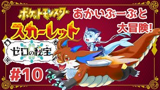 【#ポケモンsv】#10 赤いぶーぶに乗って大冒険！！ 【ぶいソロ配信】【#新人Vtuber】