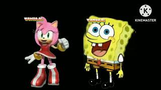 Spongebob And Amy Rose Sings Astronaut In The Ocean