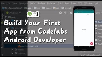 Android Lesson 1 : Build Your First App from Codelabs Android Developer