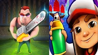 Subway Surfers World Tour 2018 - Hong Kong  Brandon VS bus rush jakesaw Gameplay HD screenshot 3