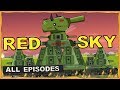 "Full first season of the project Red Skies" Cartoons about  tanks