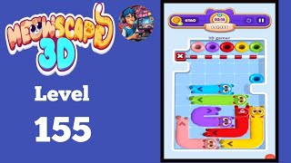 Meowscape 3D level 155 solution and walkthrough 