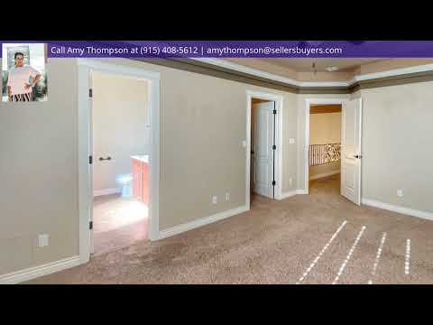 5549 MIKE VANE Drive, El Paso, TX home video tour