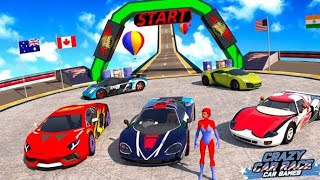 GT Car Stunt | Crazy Car Games | Impossible Car Stunt Racing screenshot 4