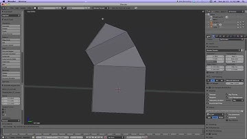 Blender 2.5 Extrude Extruding Tutorial