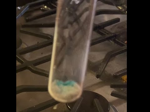 Reversible Chemical reactions demonstrated with Copper Sulphate Penta ...