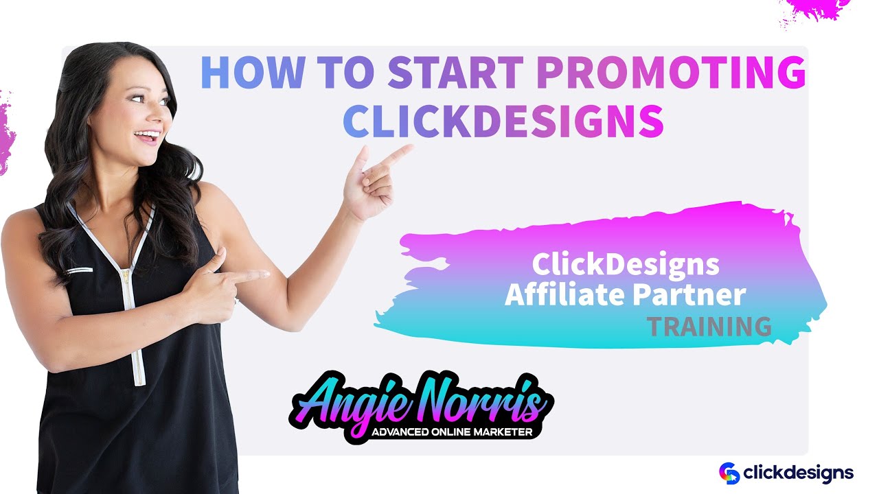 Getting Started as a ClickDesigns Affiliate YouTube