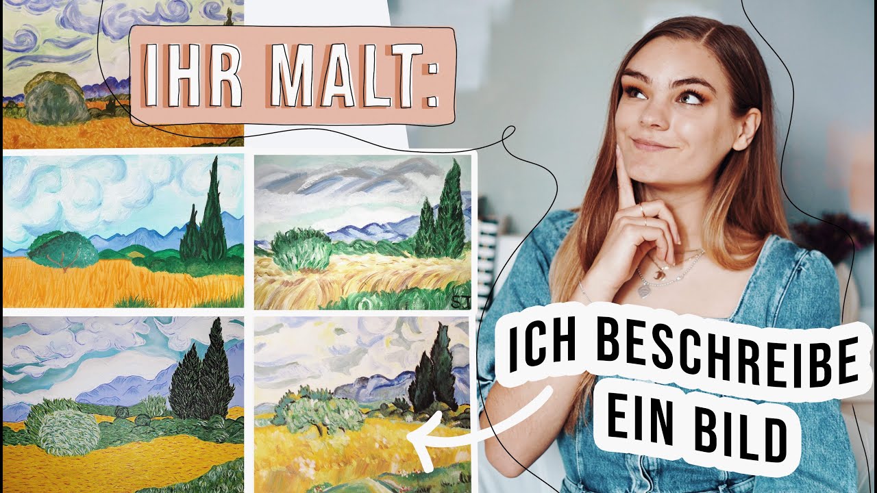 Ihr malt ein Bild anhand meiner Beschreibung - Community Art Challenge // I'mJette