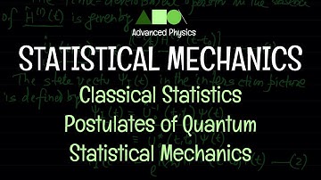 Statistical Mechanics - Postulates of Quantum Statistical Mechanics
