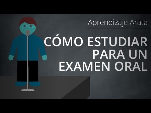 Video: Cómo Prepararse Para Un Examen Oral En Una Semana